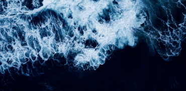 waves crashing